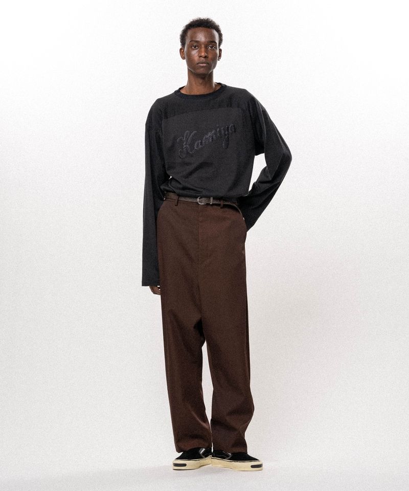 Satin Patch Football L/S T-shirt