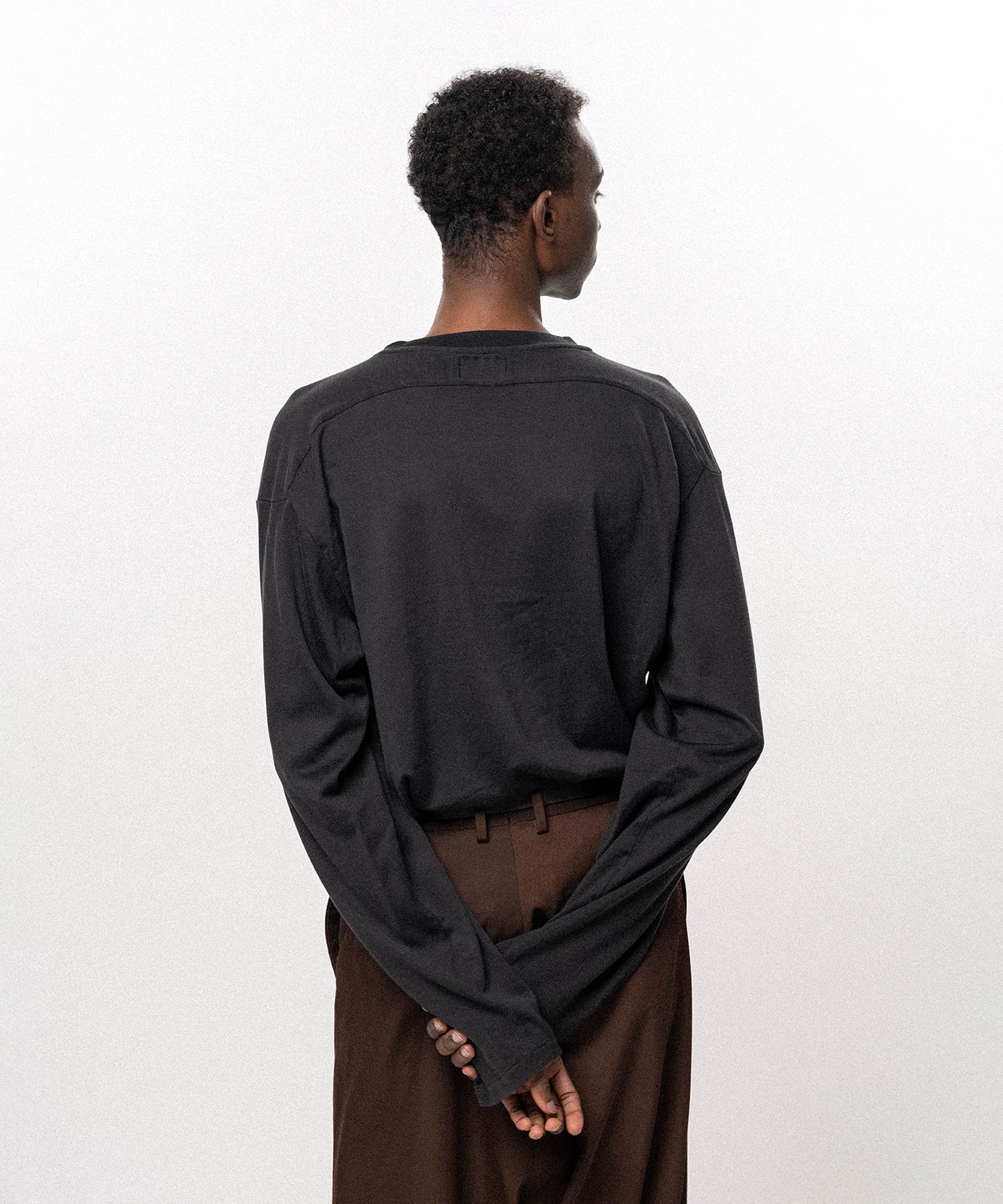 Satin Patch Football L/S T-shirt