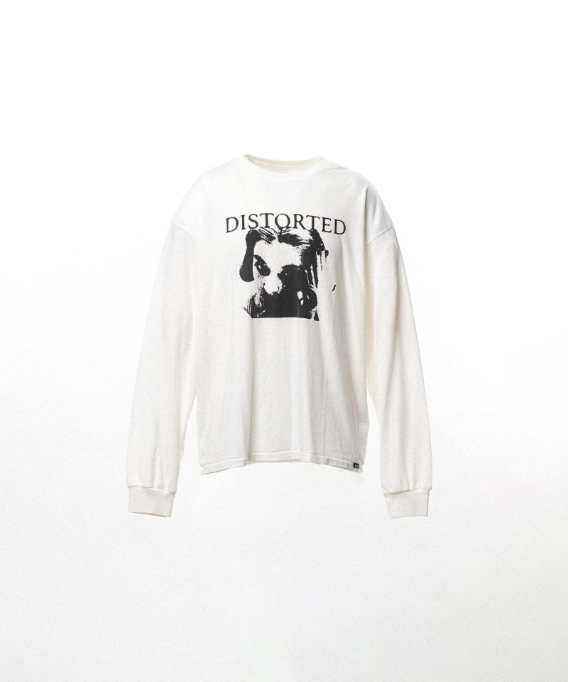 "DISTORTED Girl" L/S T-shirt