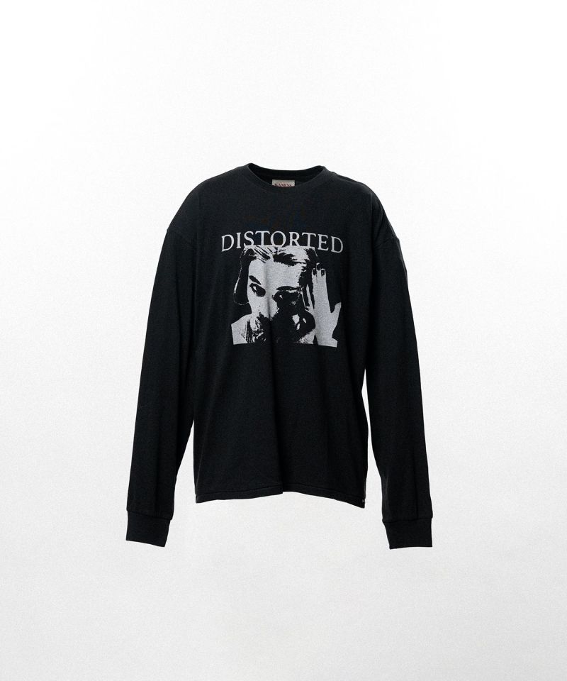 "DISTORTED Girl" L/S T-shirt