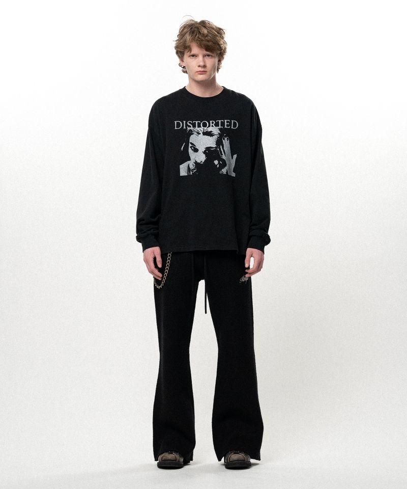 "DISTORTED Girl" L/S T-shirt