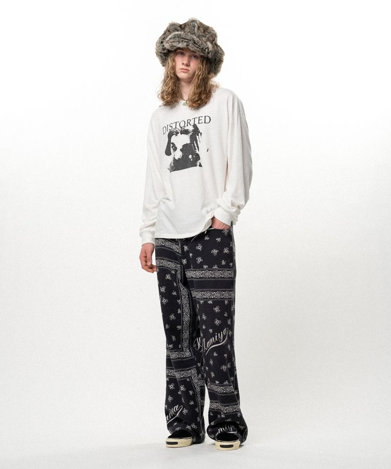 "DISTORTED Girl" L/S T-shirt