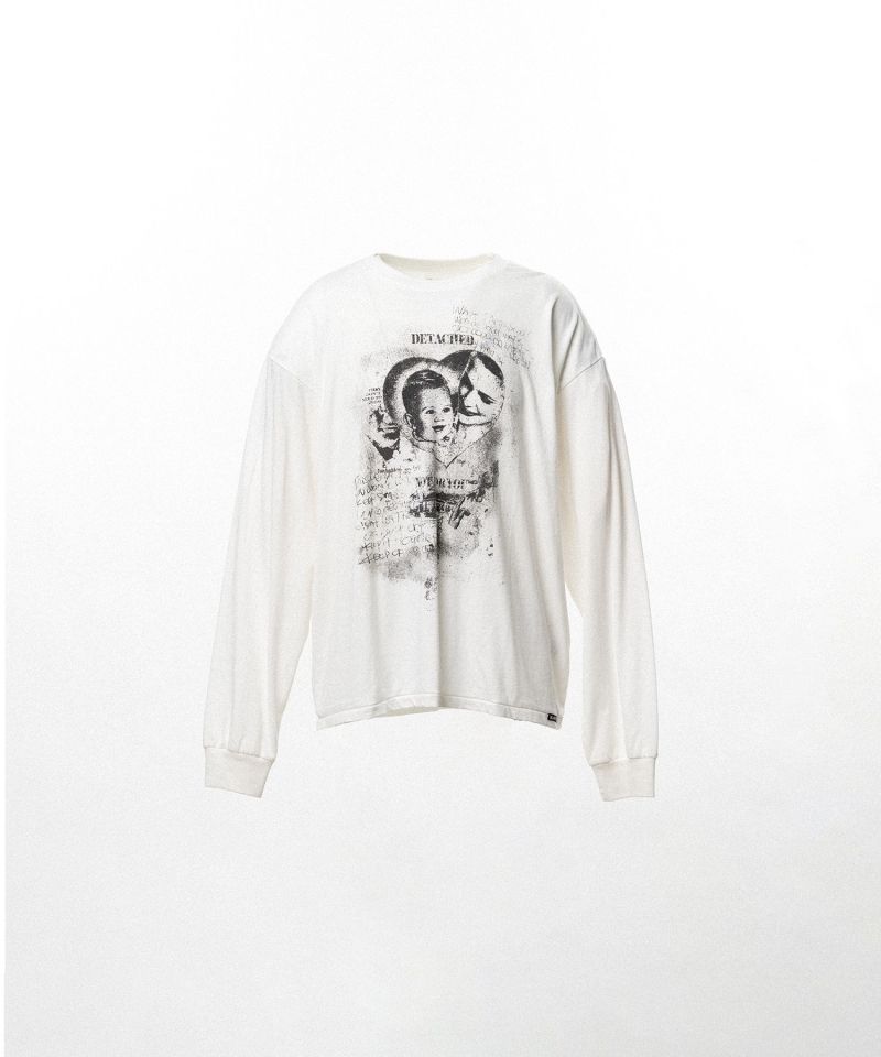 "DETACHED" L/S T-shirt