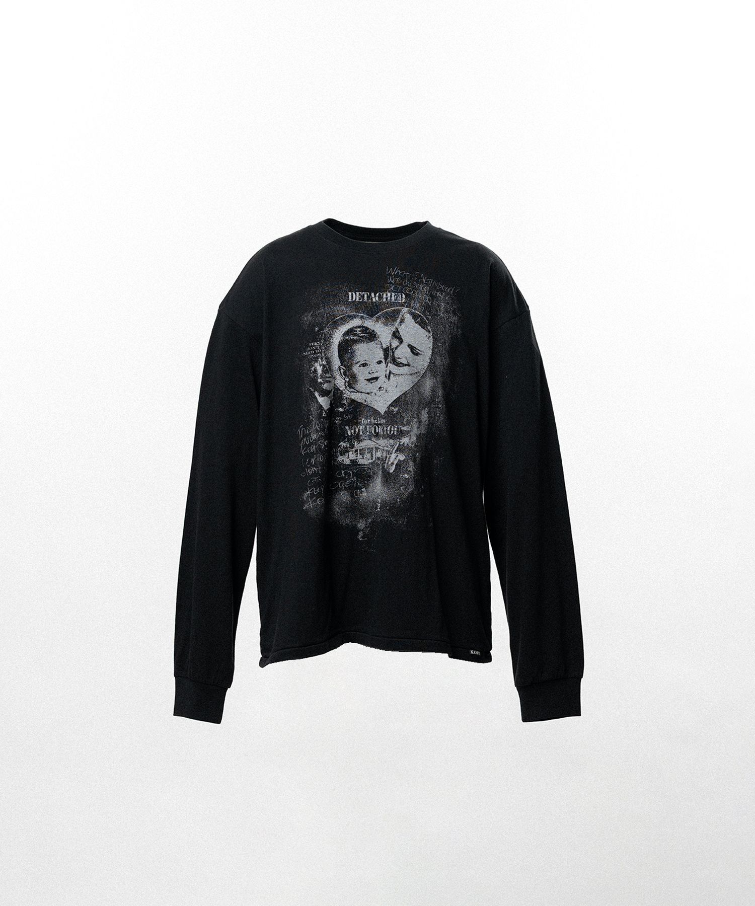 "DETACHED" L/S T-shirt