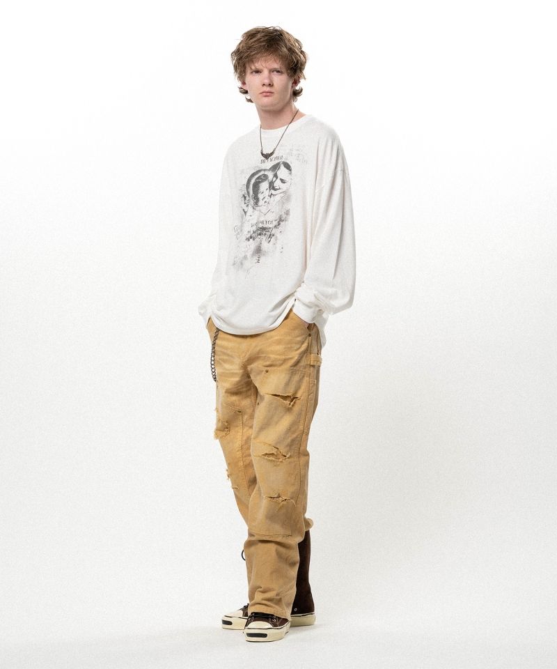 "DETACHED" L/S T-shirt