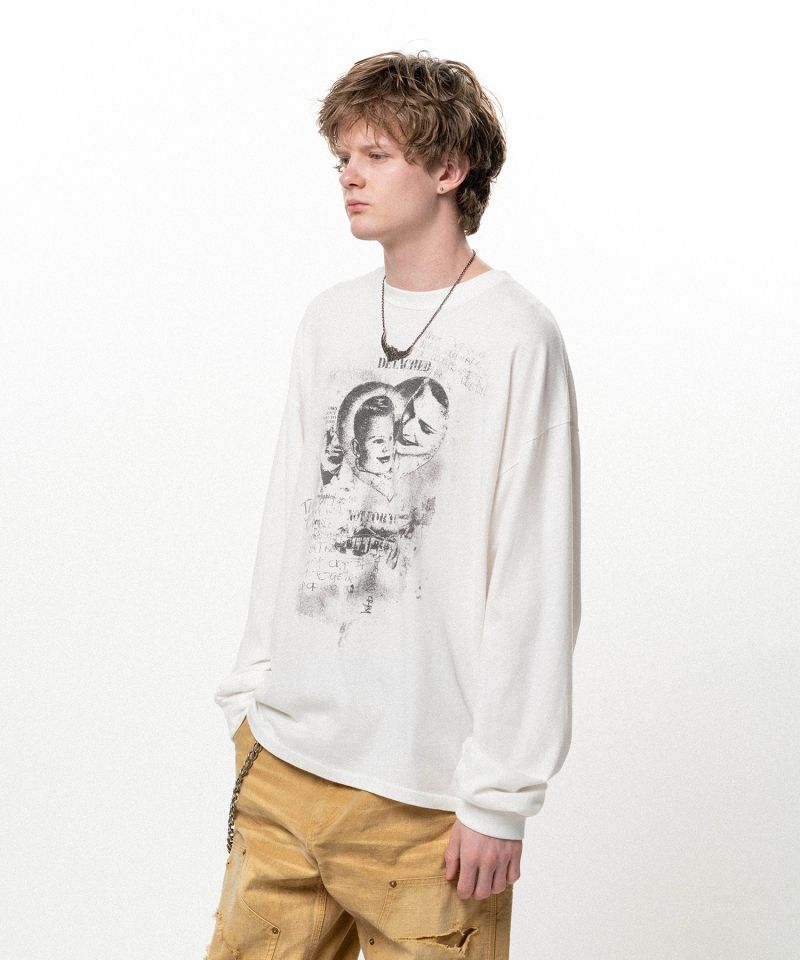 "DETACHED" L/S T-shirt