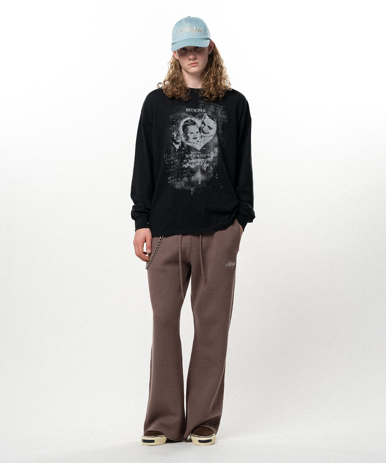 "DETACHED" L/S T-shirt