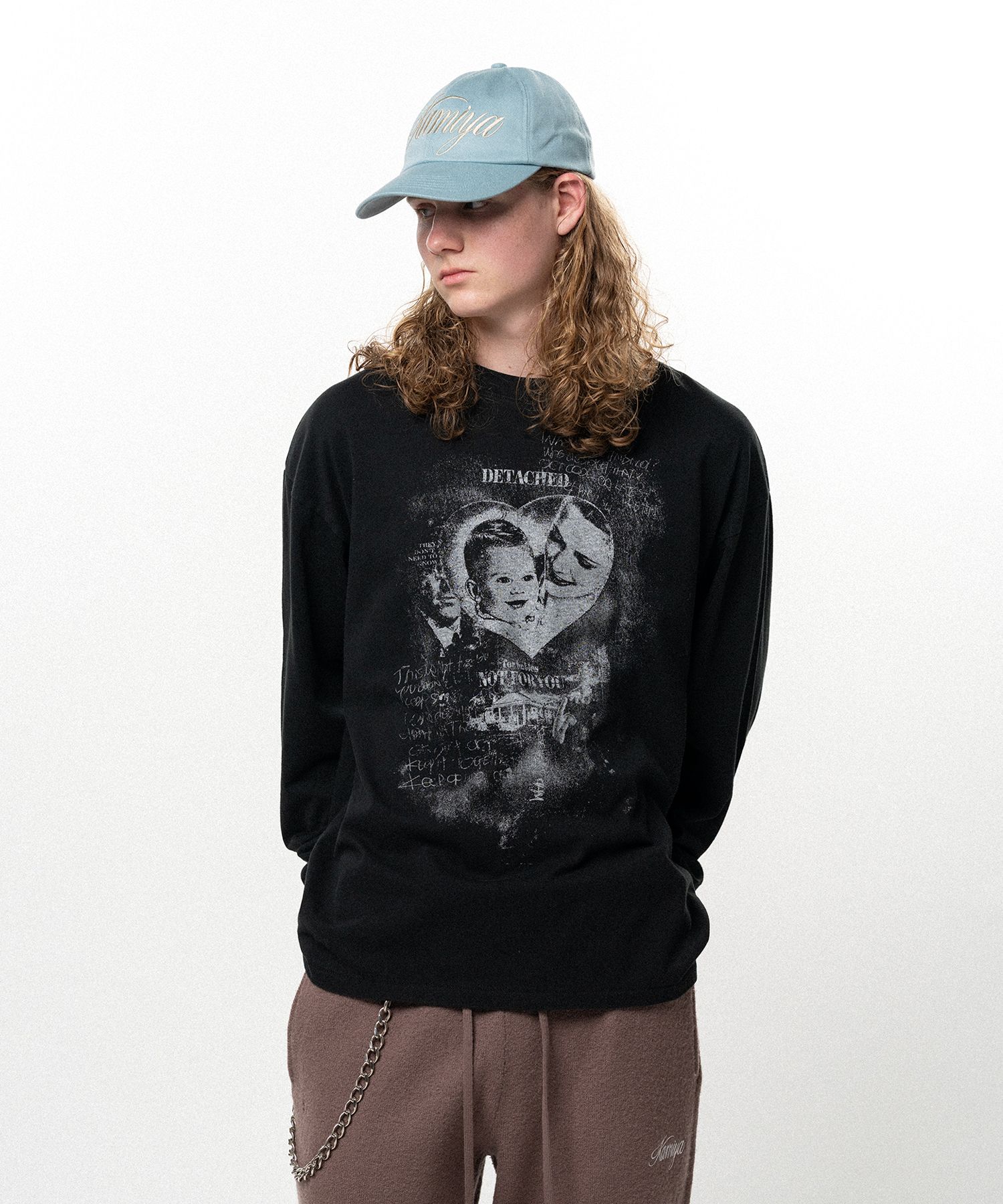 "DETACHED" L/S T-shirt