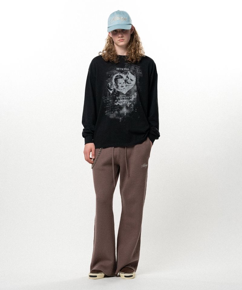 "DETACHED" L/S T-shirt