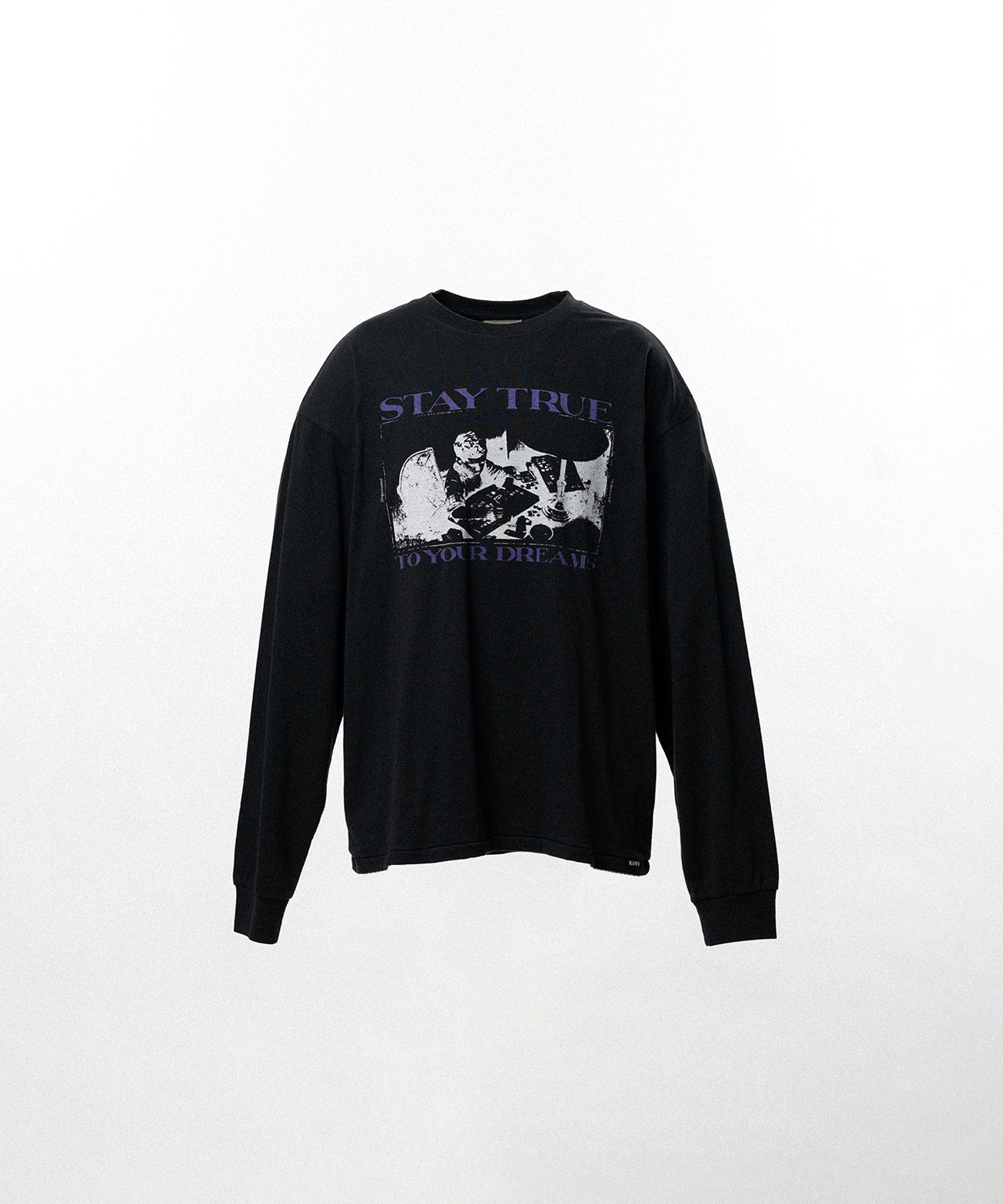  "STAY TRUE TO YOUR DREAM"L/S T-shirt