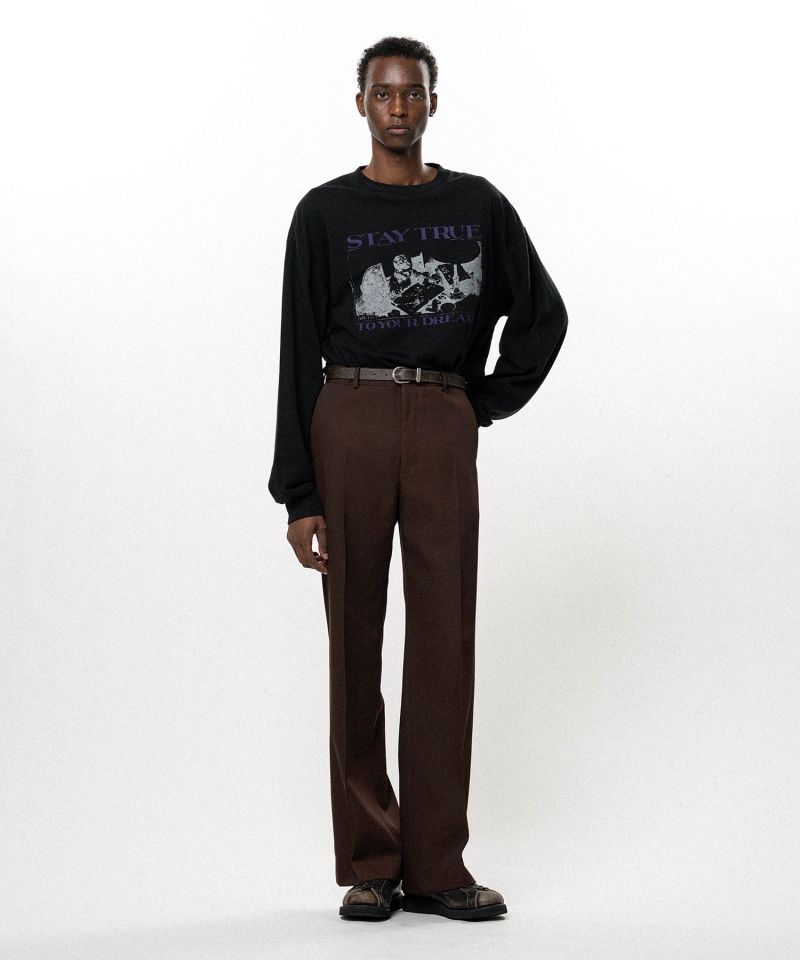  "STAY TRUE TO YOUR DREAM"L/S T-shirt