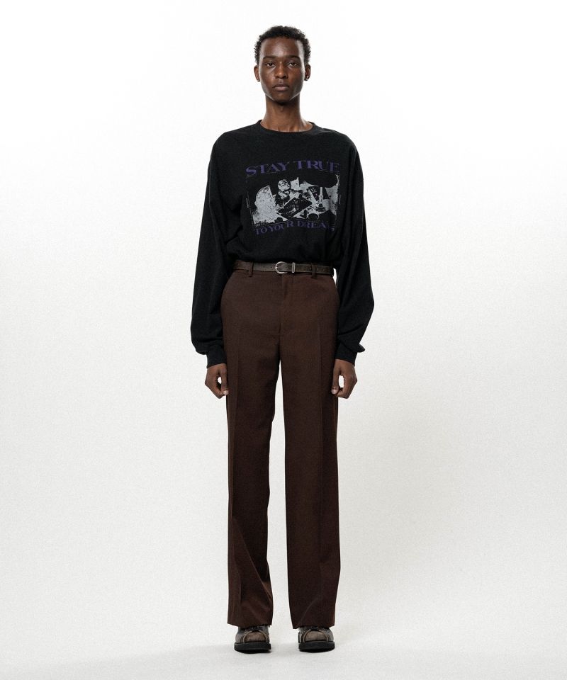  "STAY TRUE TO YOUR DREAM"L/S T-shirt