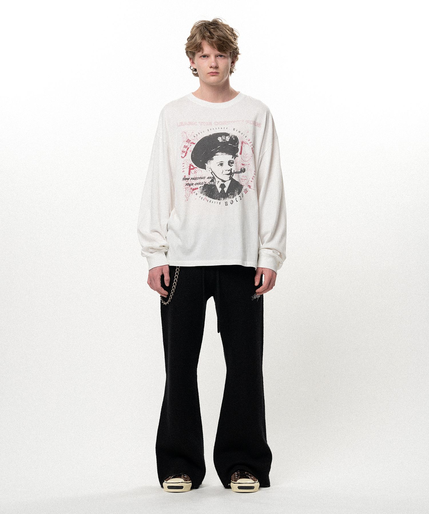 "LEARN THE CORRECT FORM" L/S T-shirt