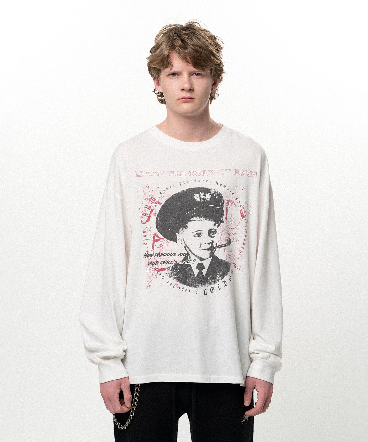 "LEARN THE CORRECT FORM" L/S T-shirt