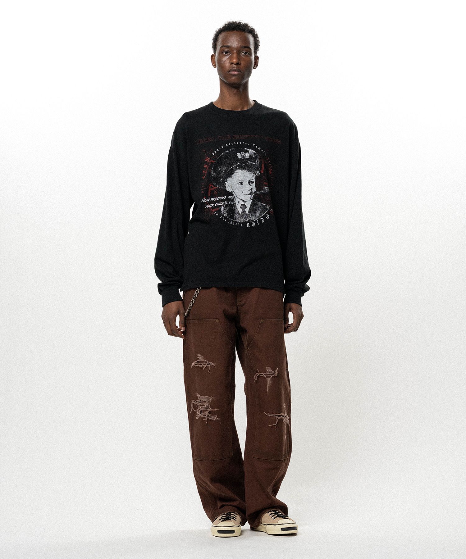 "LEARN THE CORRECT FORM" L/S T-shirt
