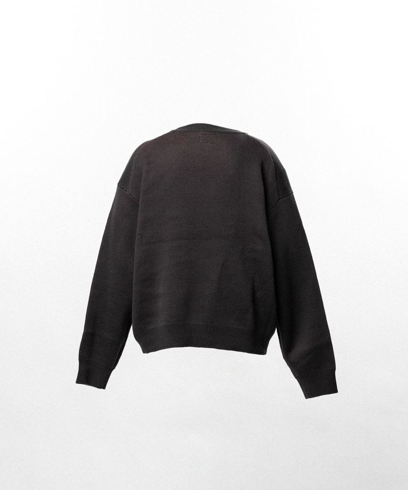 "BAKENEKO" Jacquard Knit