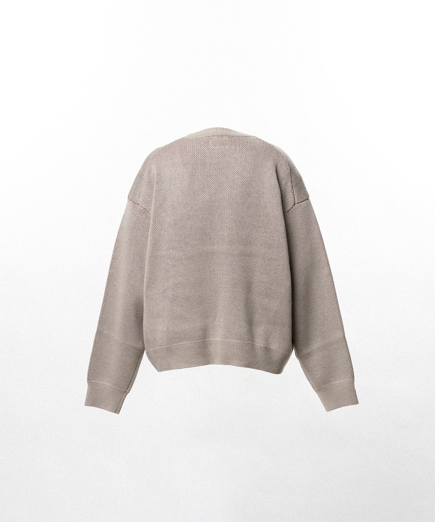 "BAKENEKO" Jacquard Knit