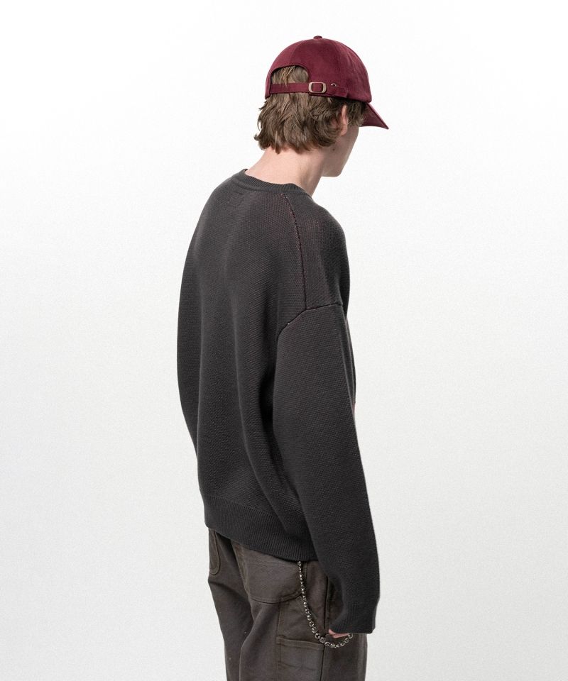 "BAKENEKO" Jacquard Knit