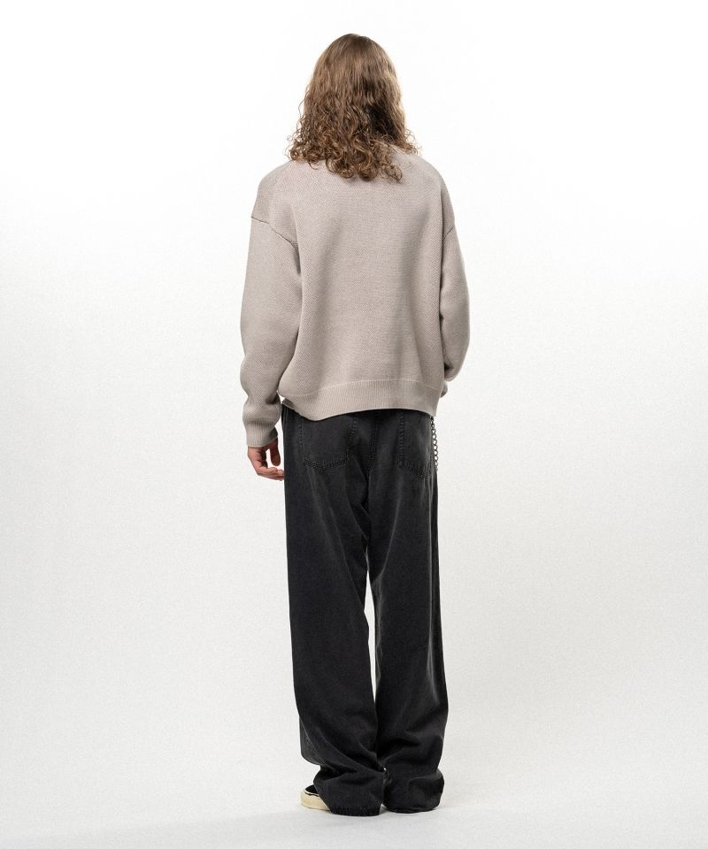 "BAKENEKO" Jacquard Knit