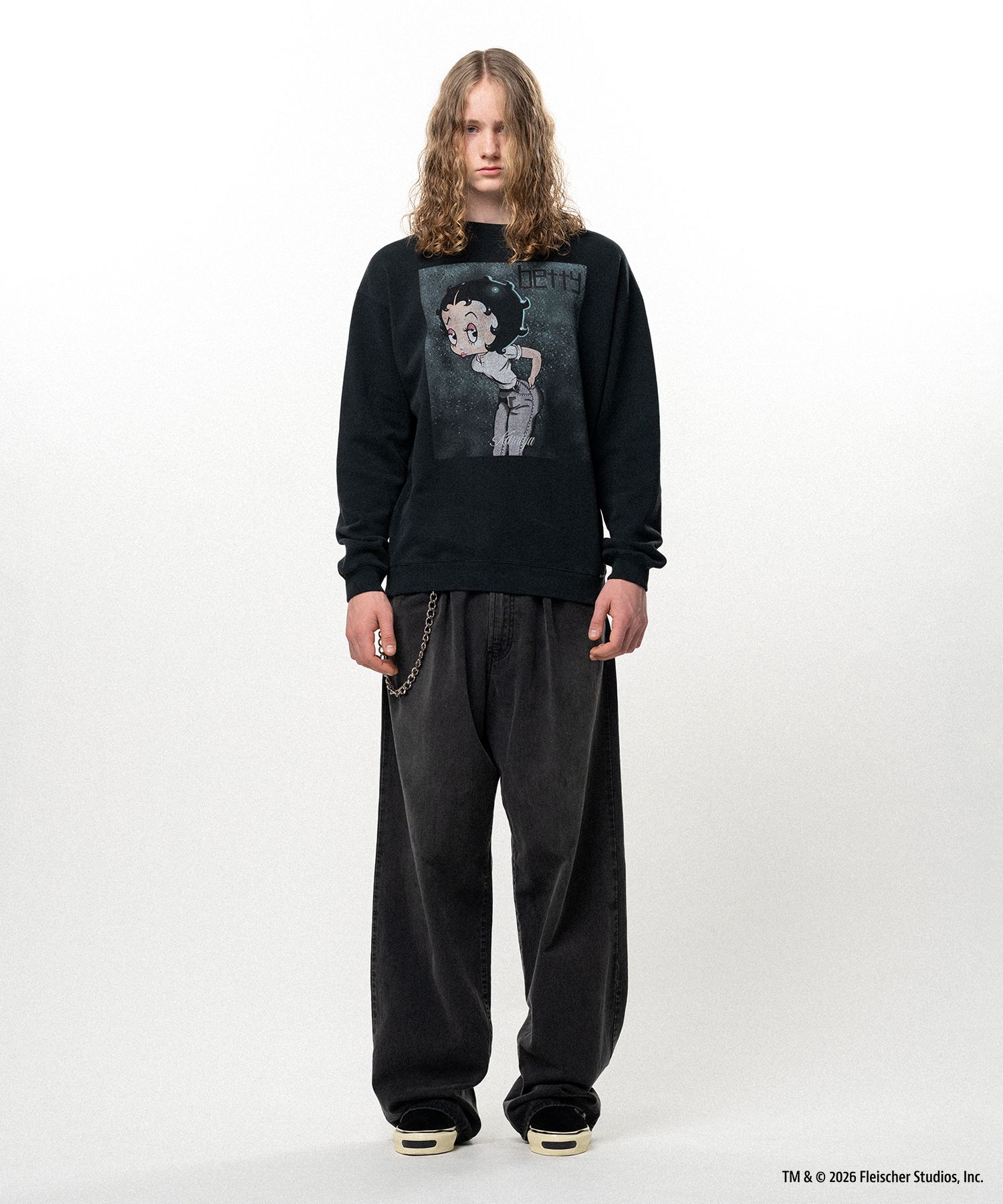 Betty Boop™ × KAMIYA " I’m Coming Out" Sweatshirt