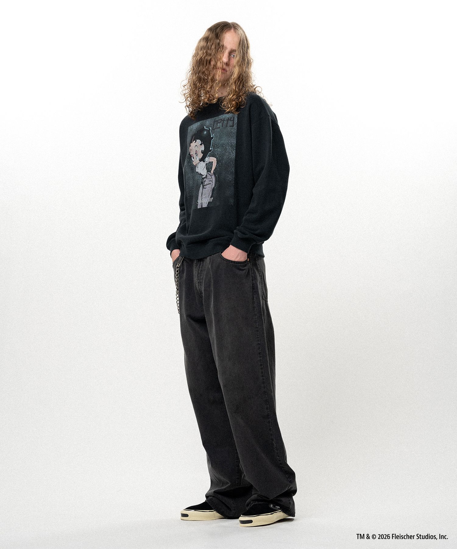 Betty Boop™ × KAMIYA " I’m Coming Out" Sweatshirt