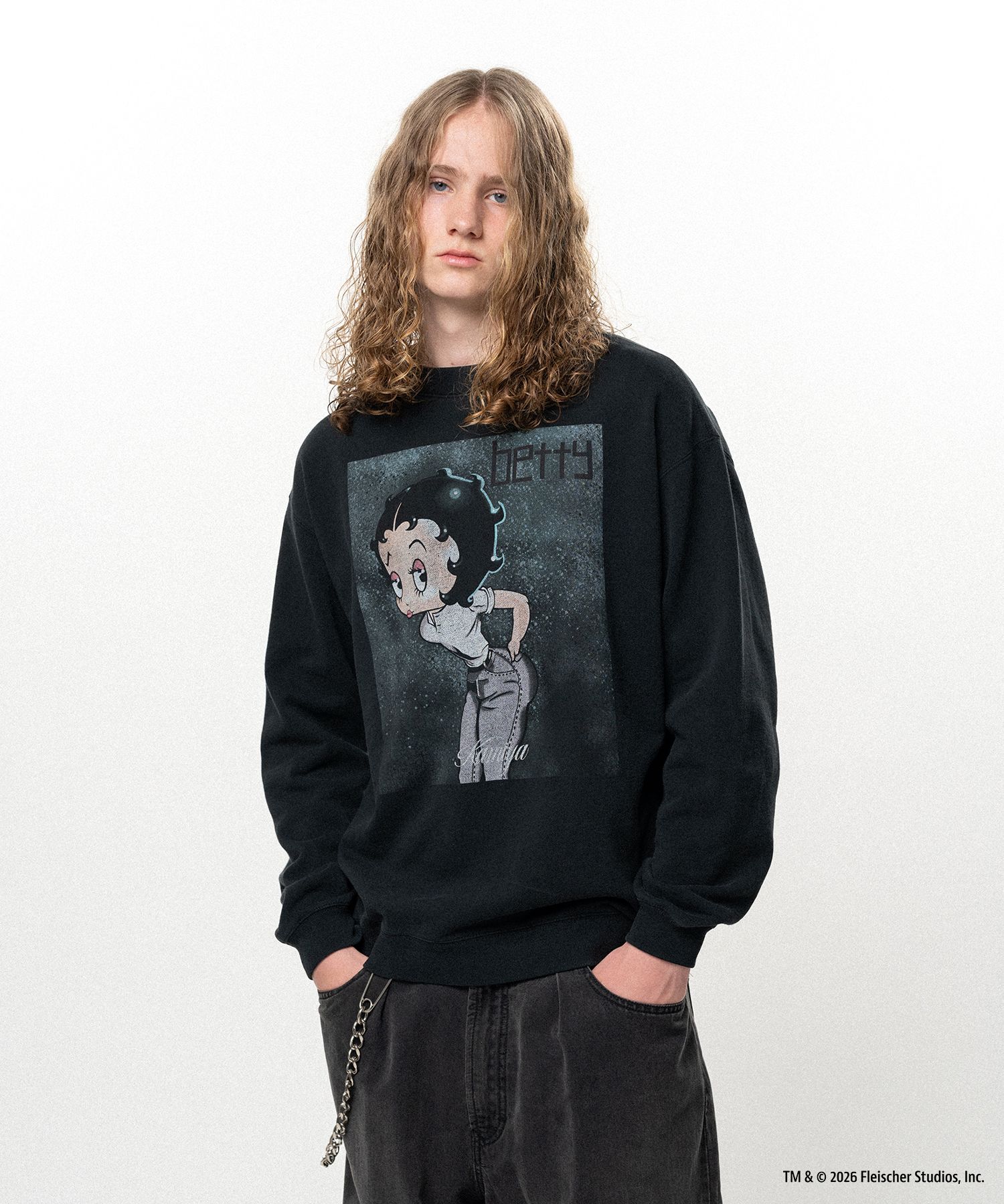 Betty Boop™ × KAMIYA " I’m Coming Out" Sweatshirt