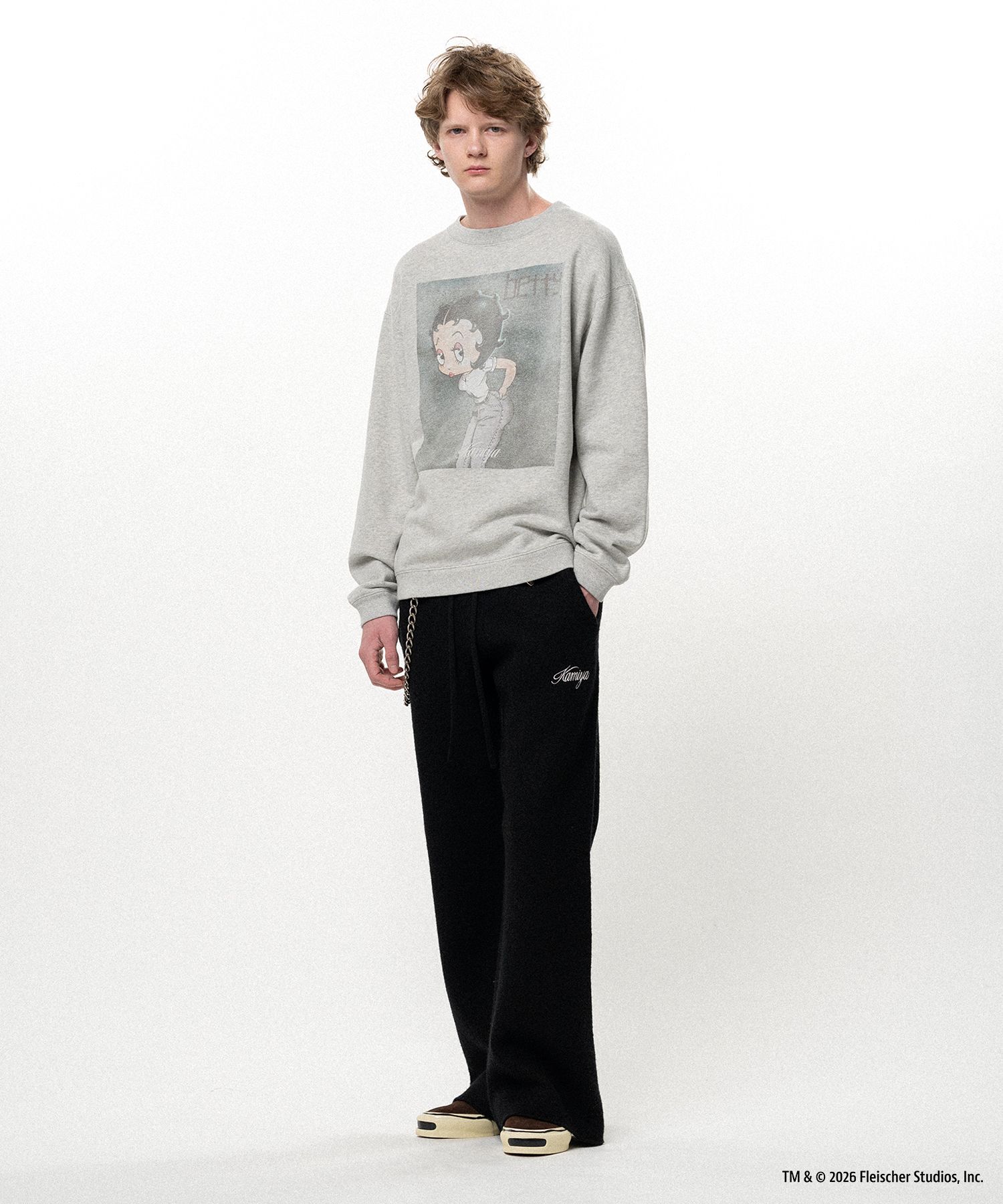 Betty Boop™ × KAMIYA " I’m Coming Out" Sweatshirt