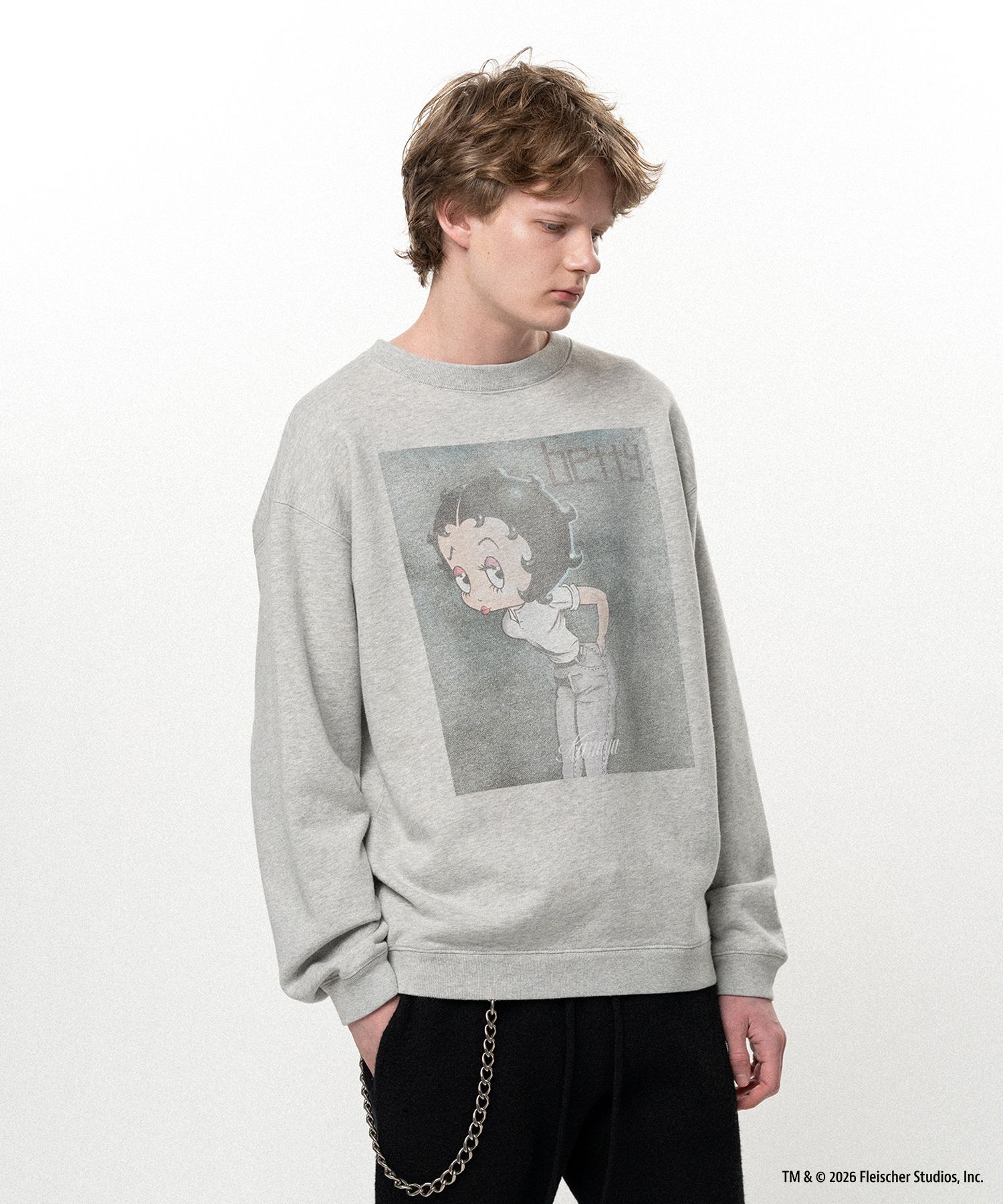 Betty Boop™ × KAMIYA " I’m Coming Out" Sweatshirt