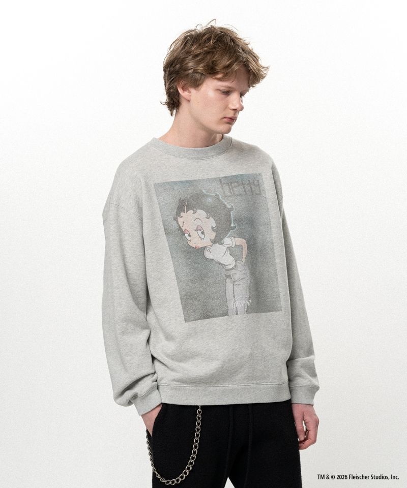 Betty Boop™ × KAMIYA " I’m Coming Out" Sweatshirt