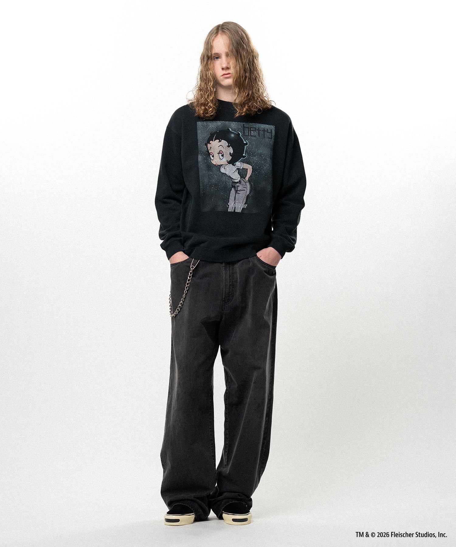 Betty Boop™ × KAMIYA " I’m Coming Out" Sweatshirt