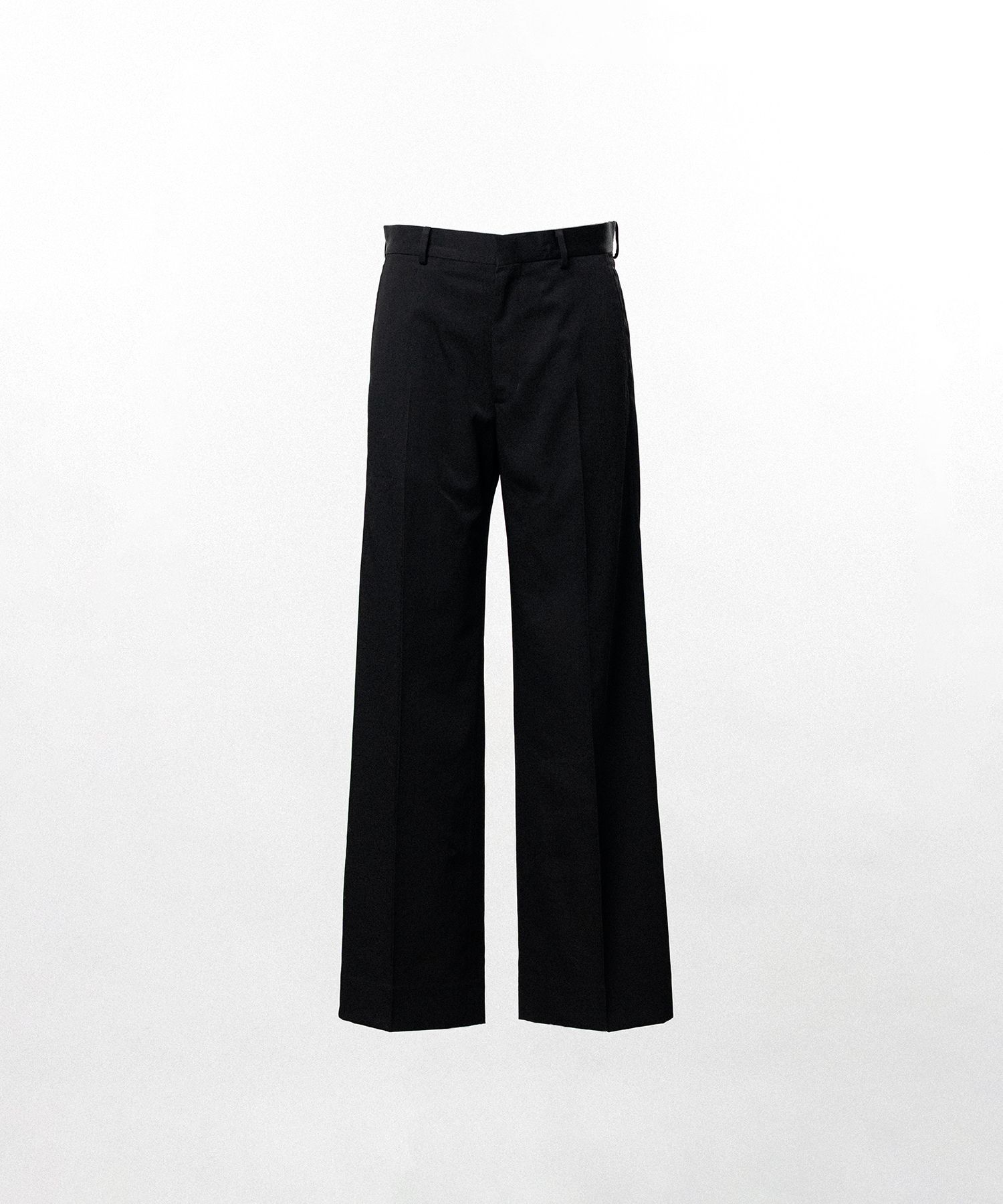 Twill Tailored Straight Pants