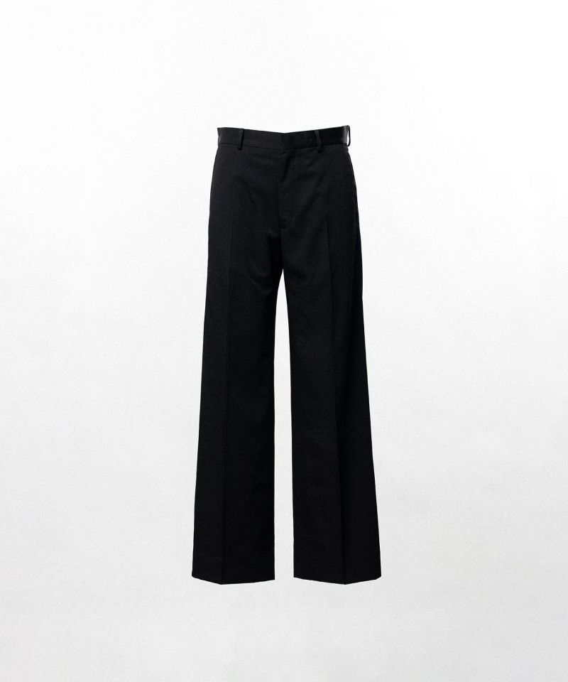 Twill Tailored Straight Pants