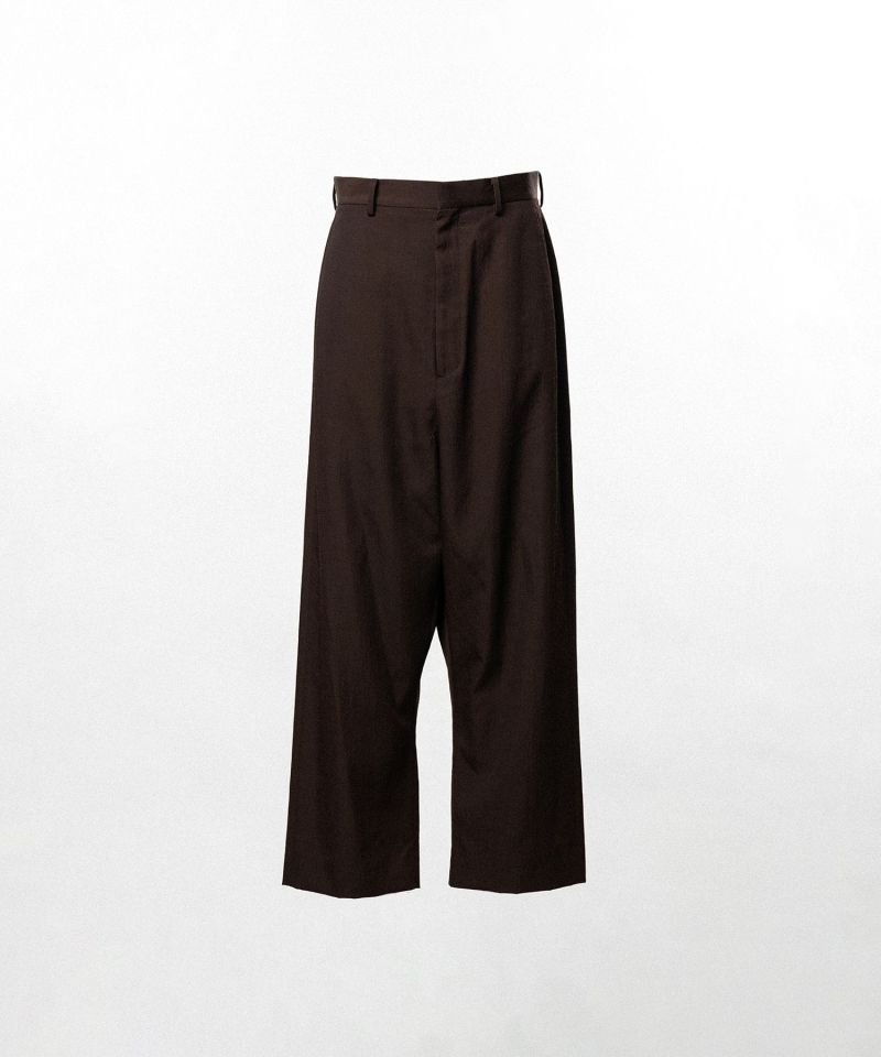 Twill Tailored Sarouel Pants