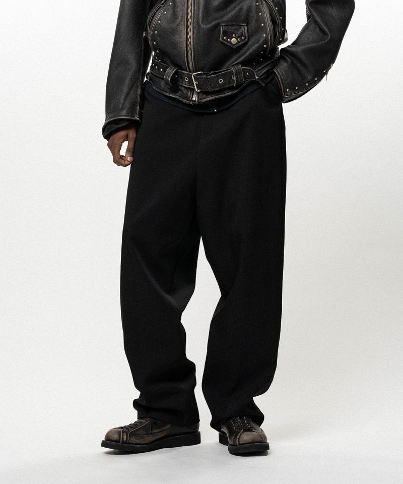 Twill Tailored Sarouel Pants