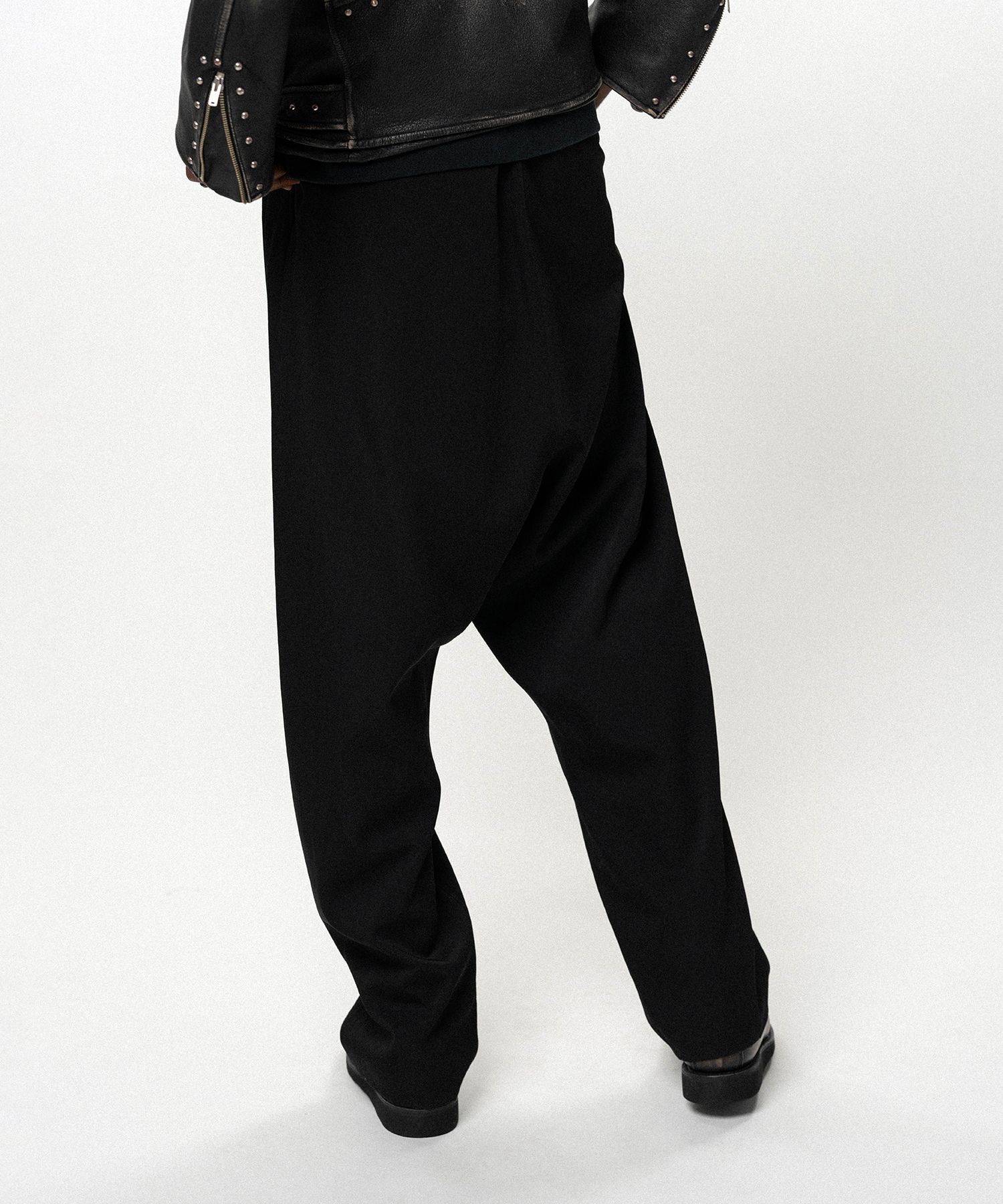 Twill Tailored Sarouel Pants