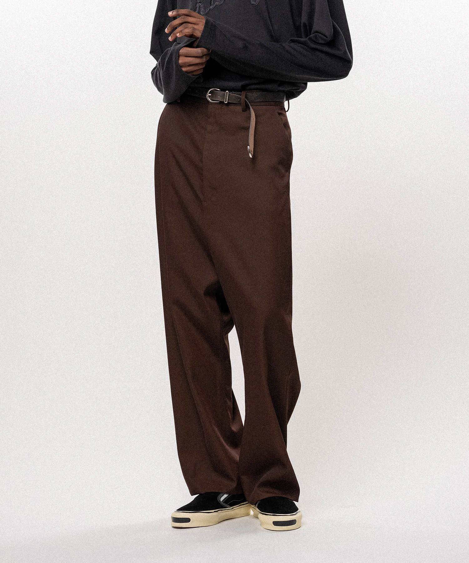 Twill Tailored Sarouel Pants