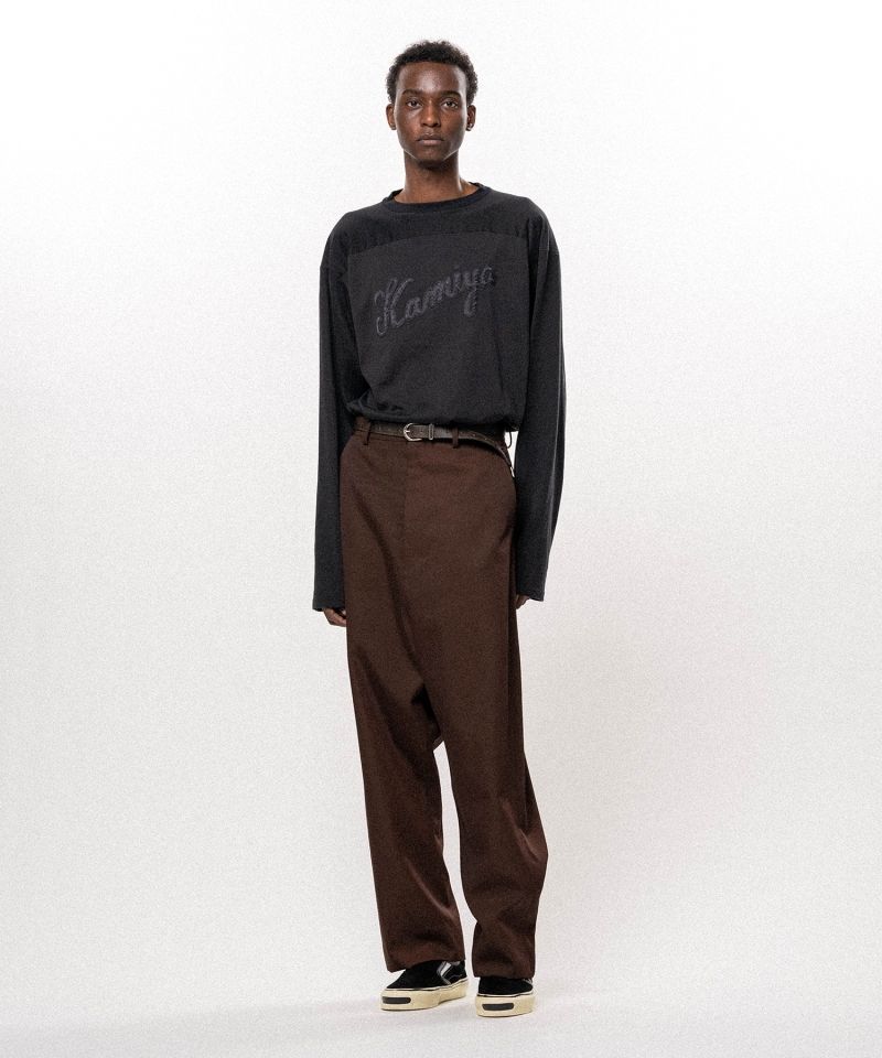 Twill Tailored Sarouel Pants