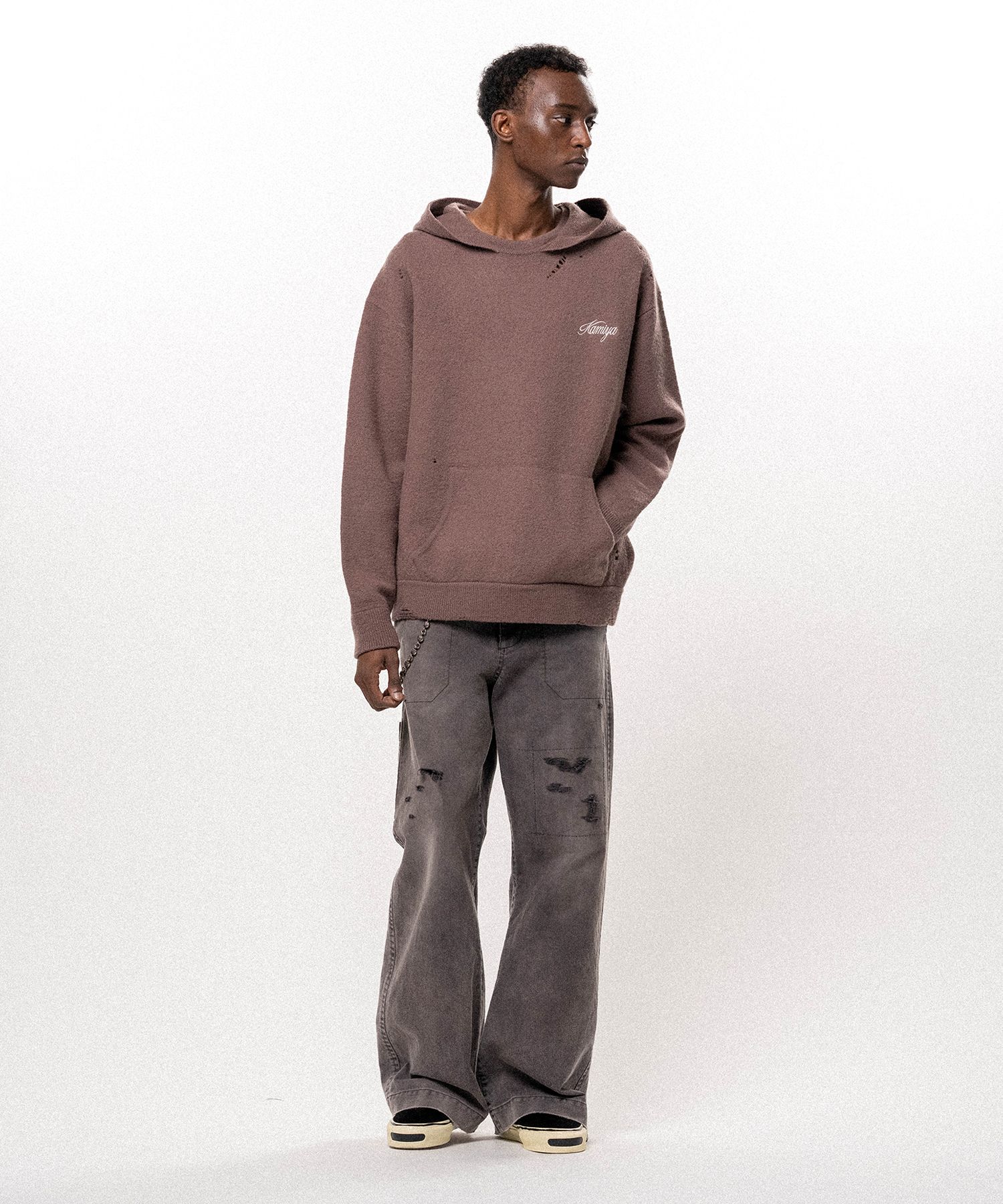 Heavy Sun Faded Like Wide Bootcut Pants
