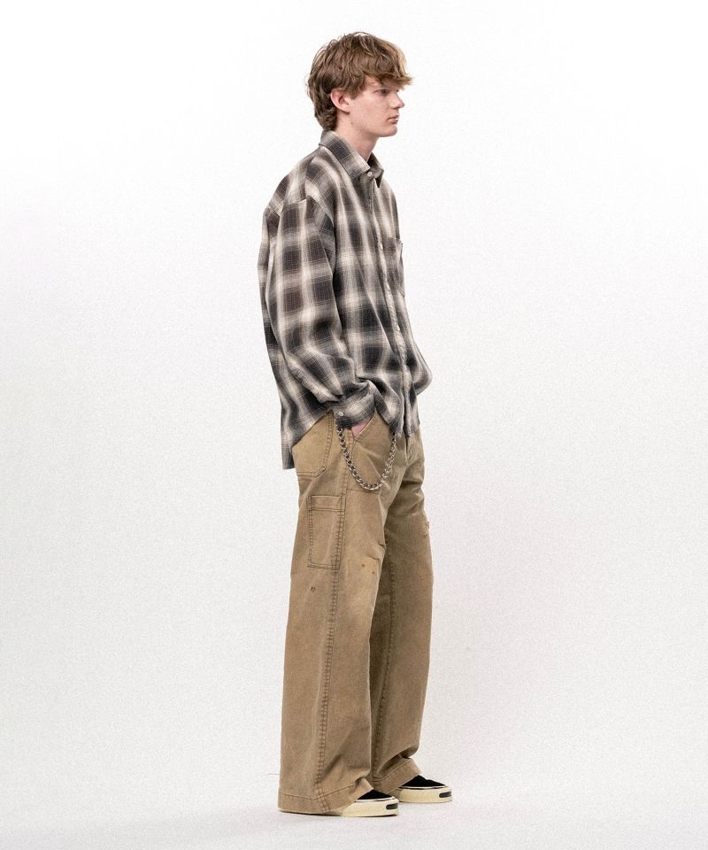 Heavy Sun Faded Like Wide Bootcut Pants