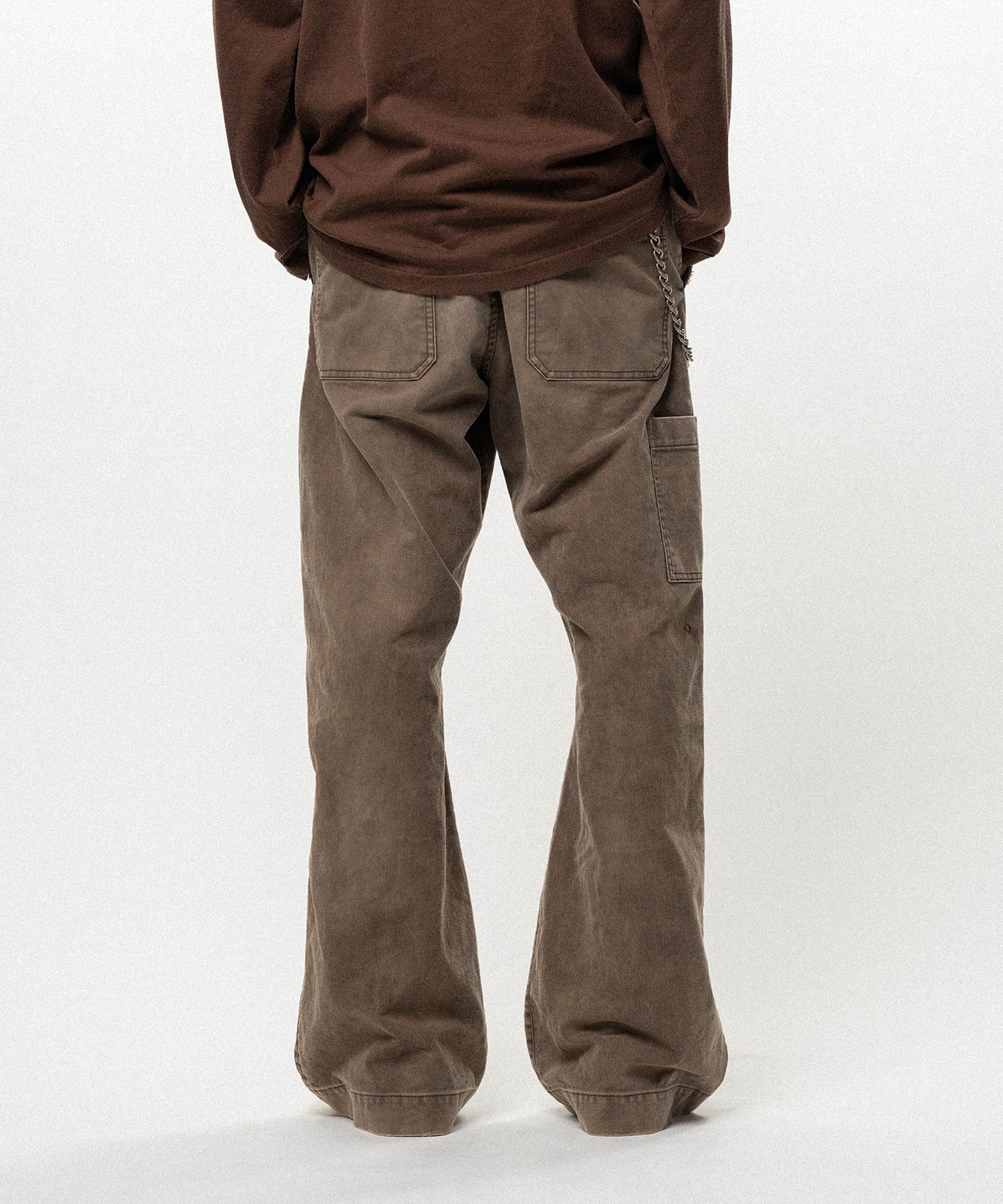 Heavy Sun Faded Like Wide Bootcut Pants
