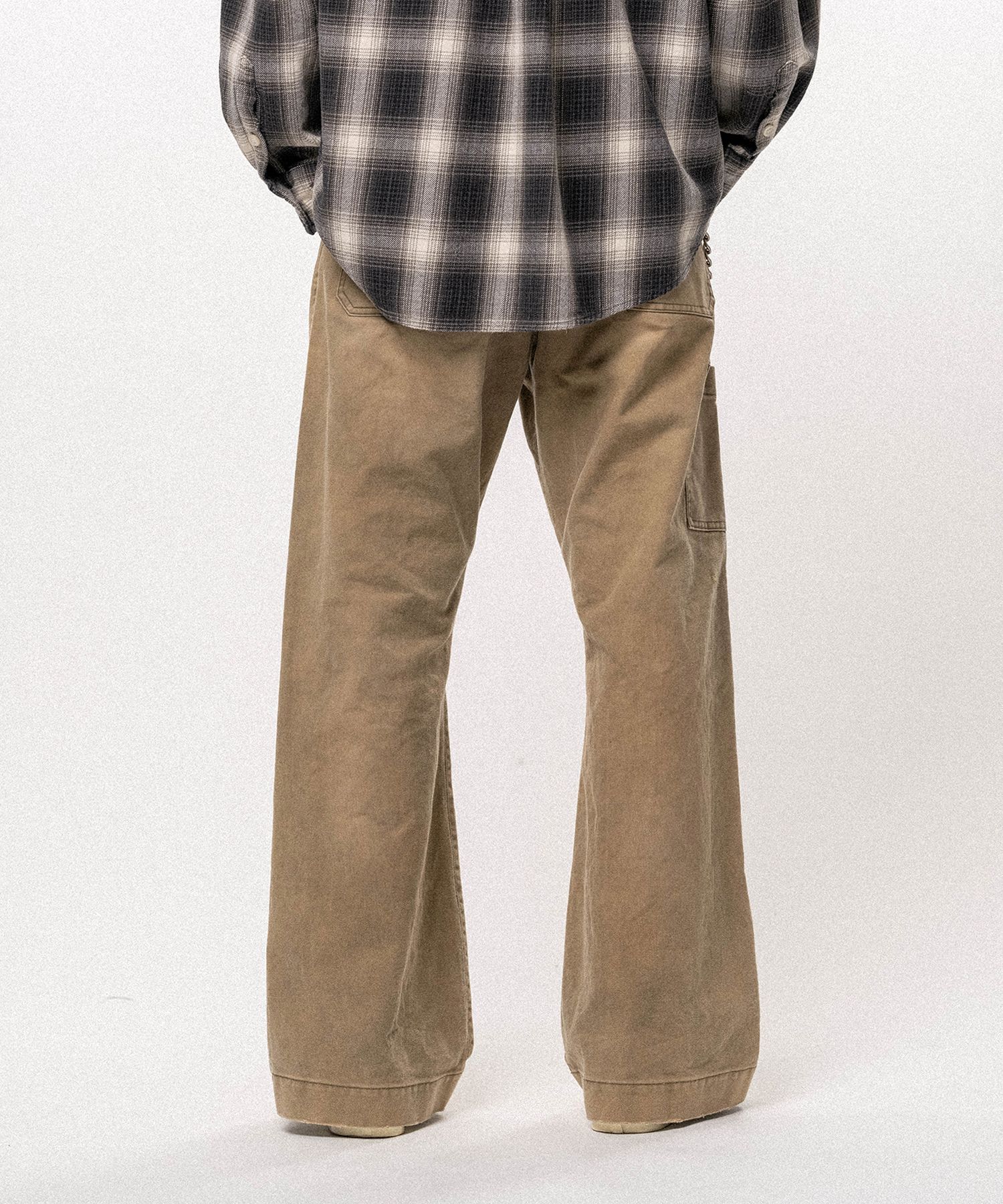 Heavy Sun Faded Like Wide Bootcut Pants