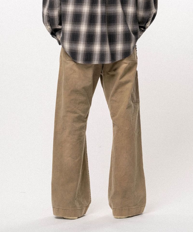 Heavy Sun Faded Like Wide Bootcut Pants