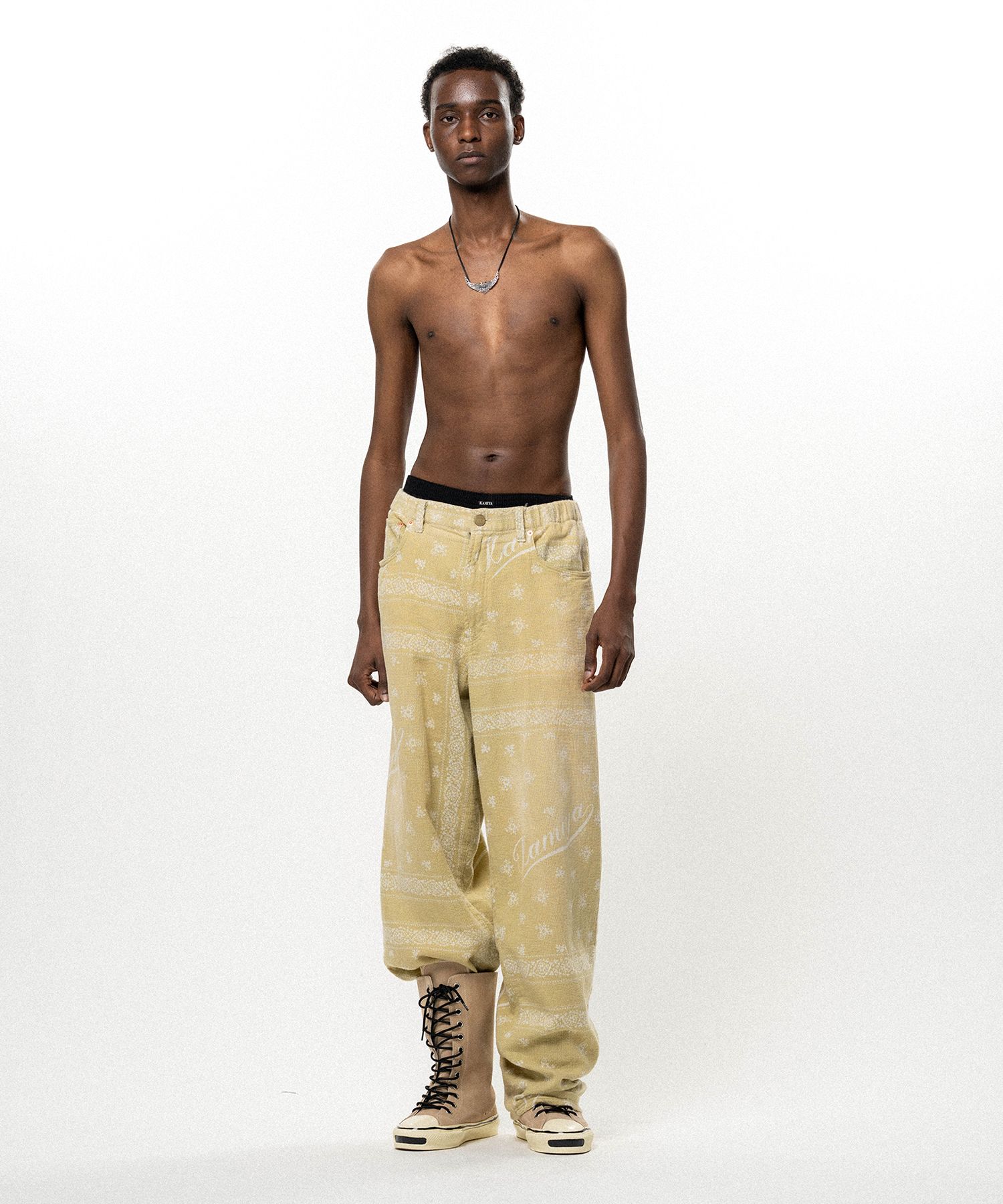 OG Bandana Discharge Easy Pants