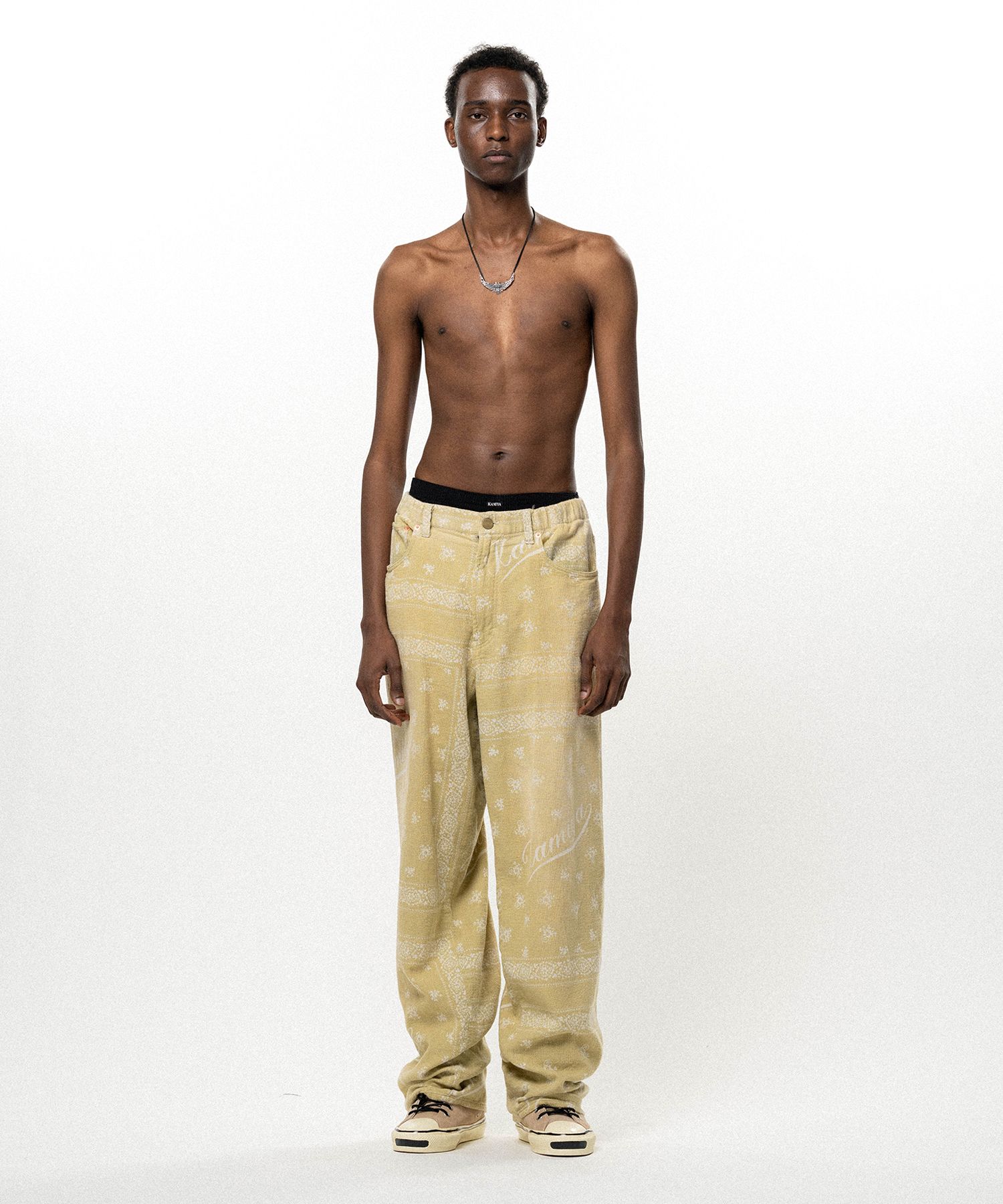 OG Bandana Discharge Easy Pants