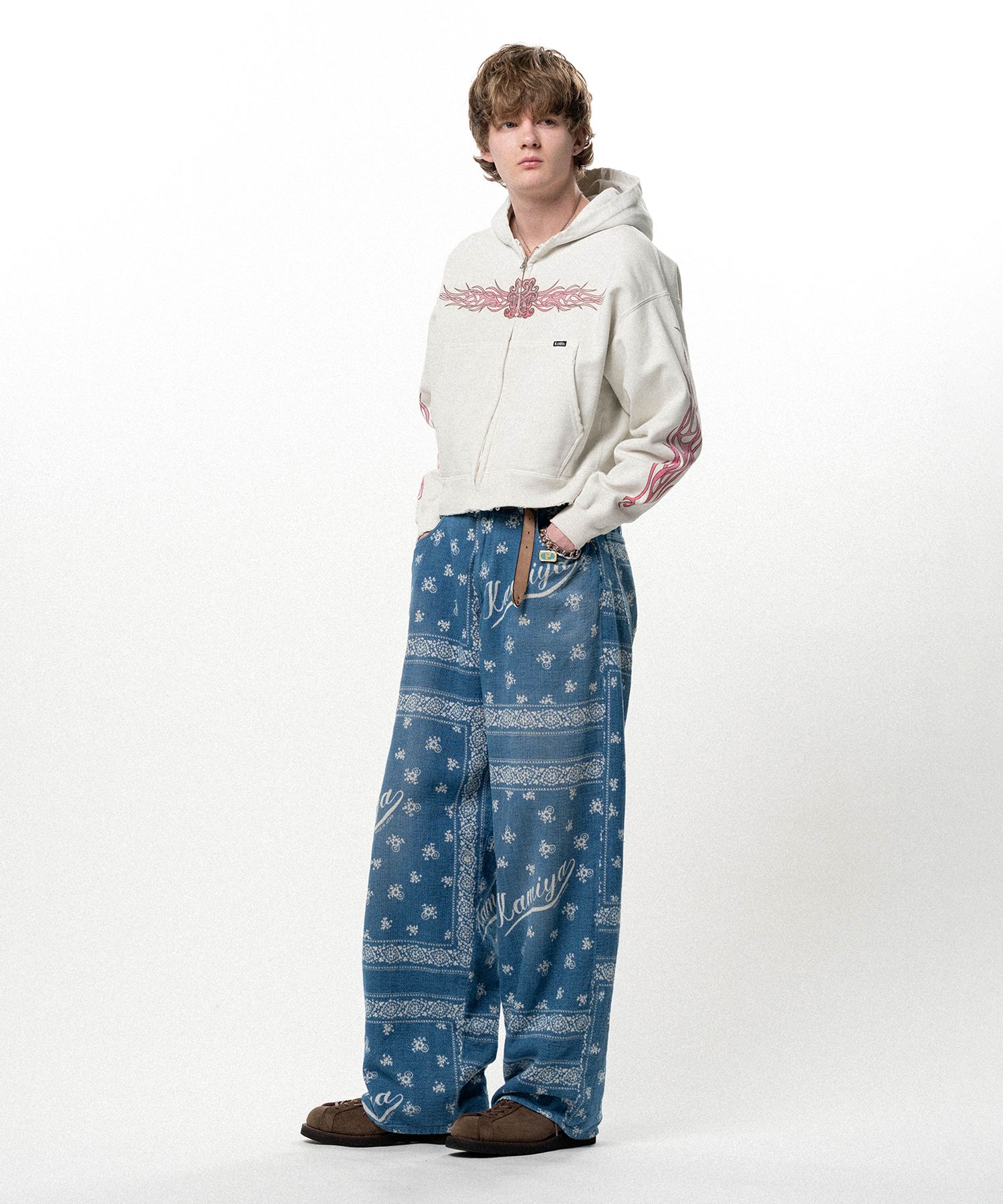 OG Bandana Discharge Easy Pants