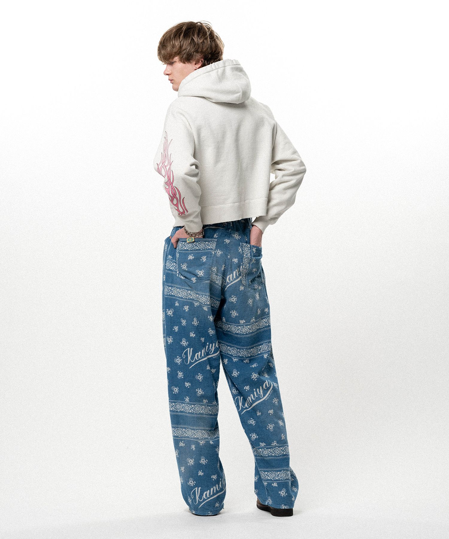 OG Bandana Discharge Easy Pants