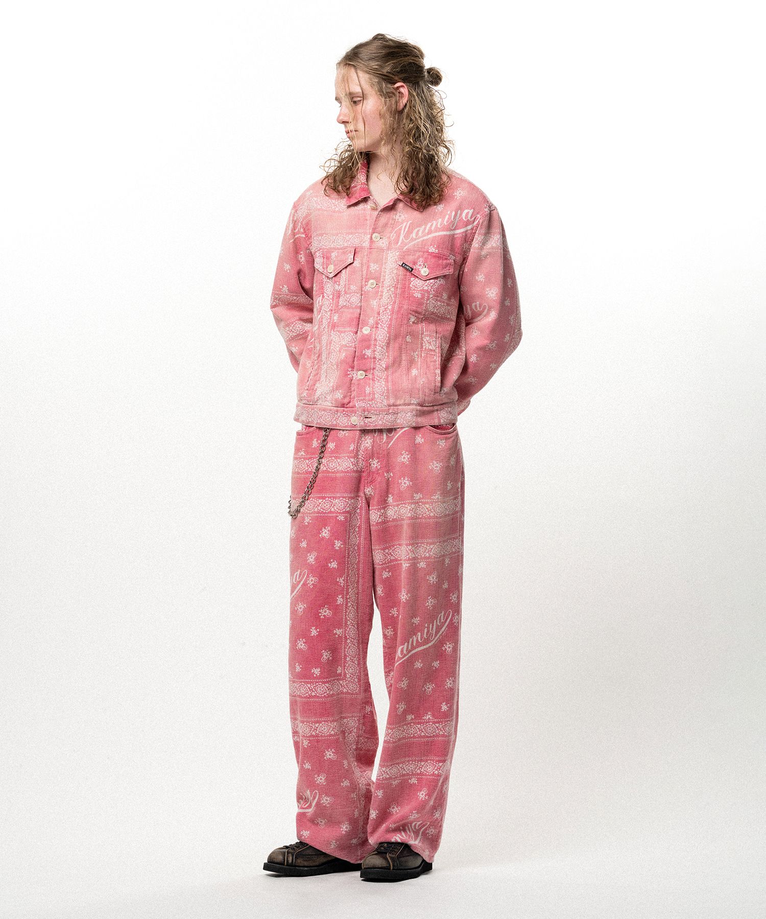 OG Bandana Discharge Easy Pants