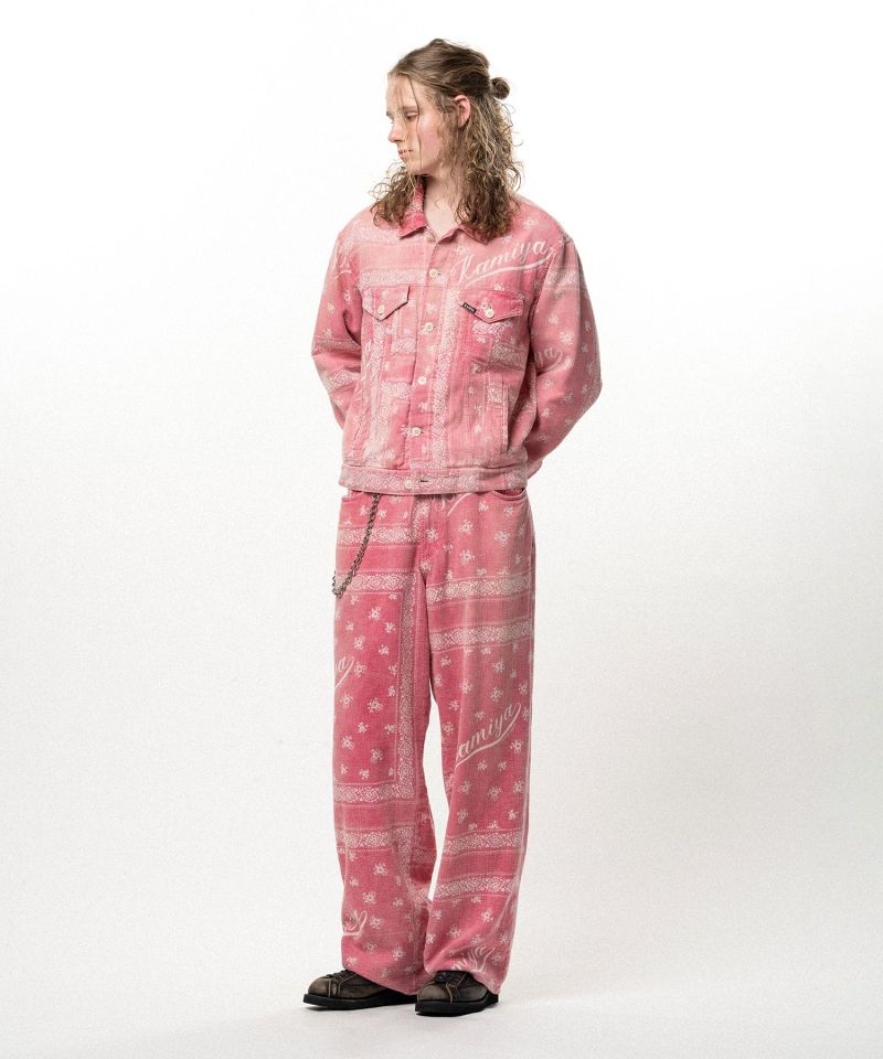OG Bandana Discharge Easy Pants