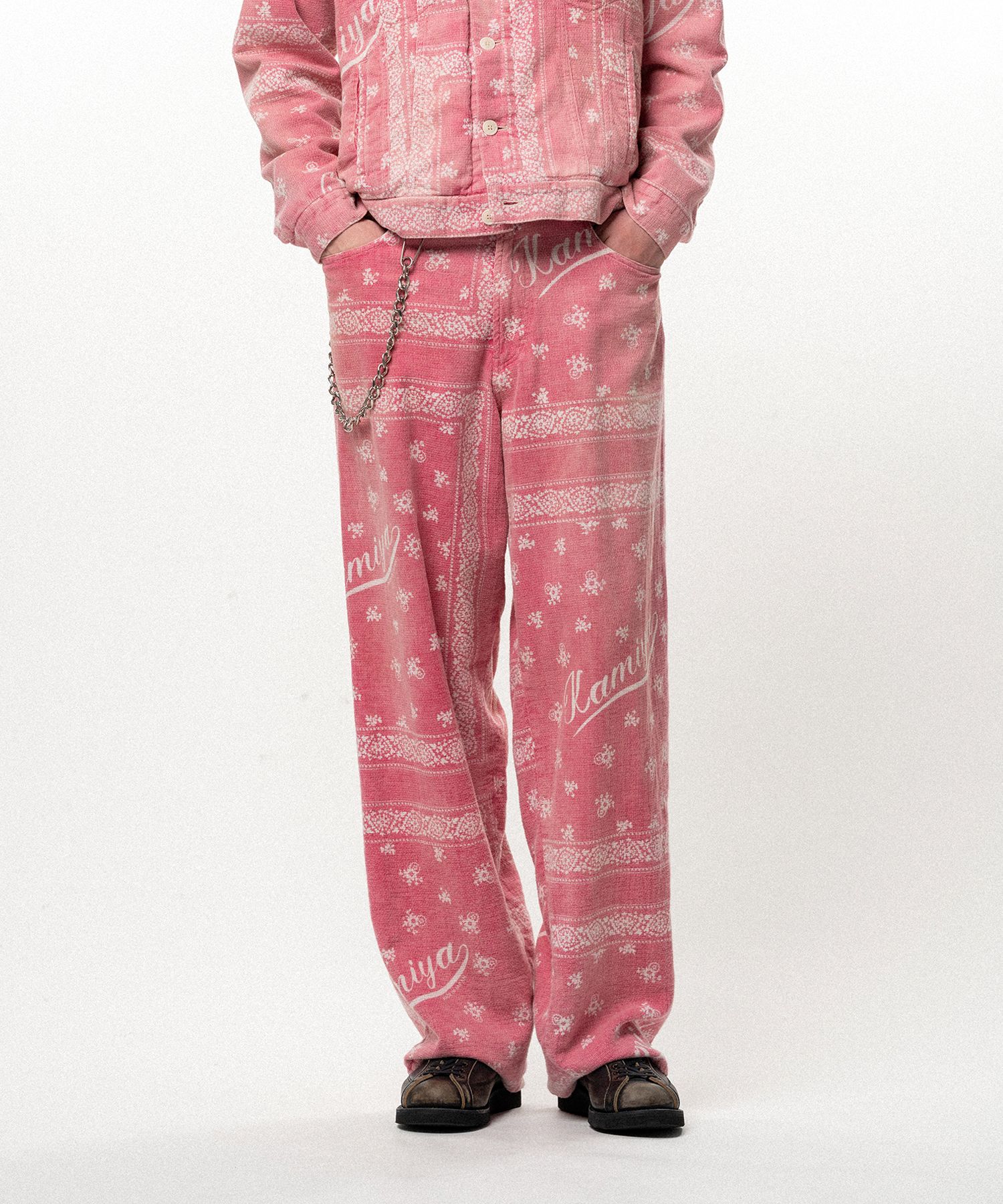OG Bandana Discharge Easy Pants