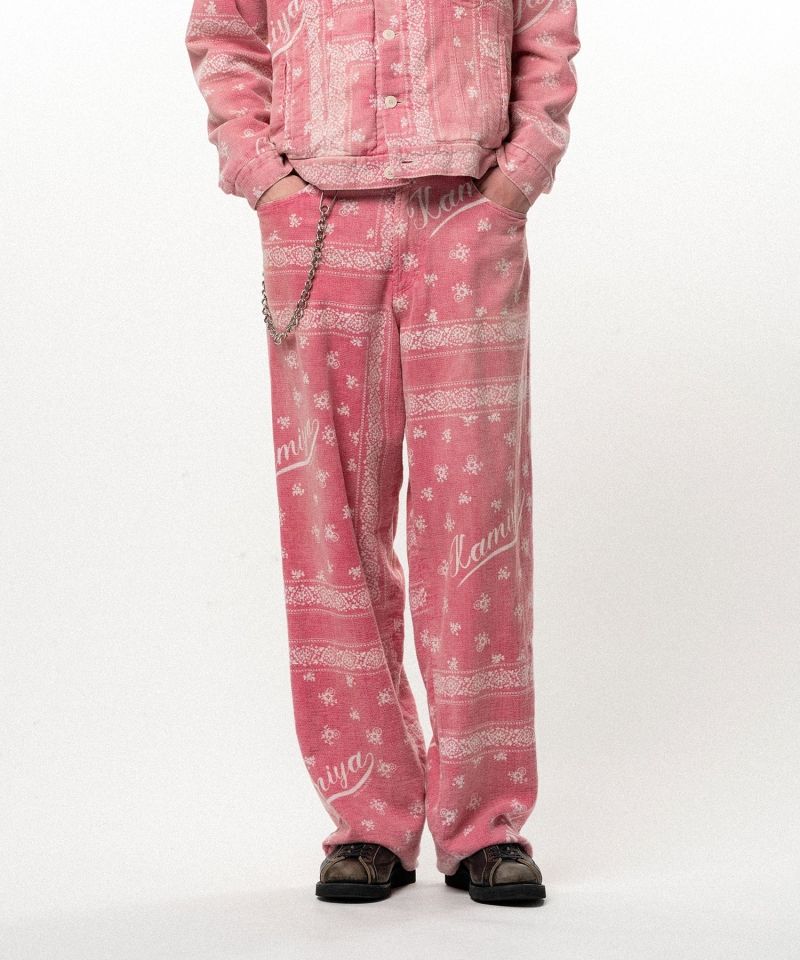 OG Bandana Discharge Easy Pants